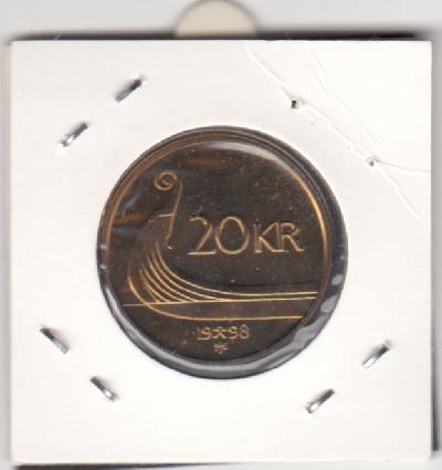 Beschrijving: 20 Kroner  SHIP